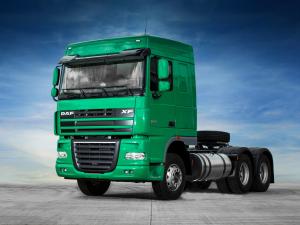 DAF XF105 6x4 Green Mint 2015 года